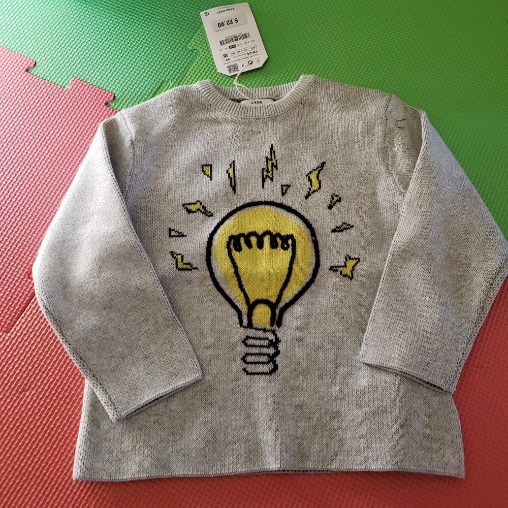 NWT Zara Toddler Boy Sweater